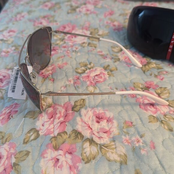 NWT Prada Sunglasses - Pale Gold - Picture 4 of 7